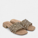 ALMA EN PENA Sandalia Plana con Pedrería V251942-154