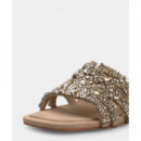 ALMA EN PENA Sandalia Plana con Pedrería V251942-154