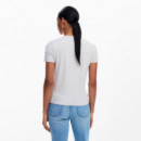 DESIGUAL Camiseta de Algodón 25SWTK10-2001