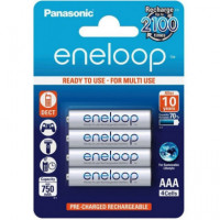 PANASONIC Eneloop Blister 4 Pilas Recargables AAA/750MA.