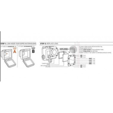 Gopro Kit Recambio Objetivo HERO3 (ALNRK-301)  GOPRO