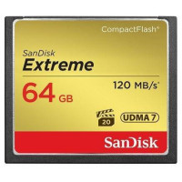 SANDISK Compact Flash  Extreme 64GB 120MB/S