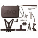 Jivo Go Kit Maleta para Gopro y Action Cams (11 Piezas)  DUKEFOTOGRAFIA