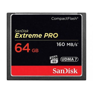 SANDISK Compact Flash Extreme Pro 64GB/160MB/S