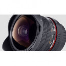 Samyang 12MM F2.8 Ed As Ncs -ojo de Pez (nikon)  LK SAMYANG