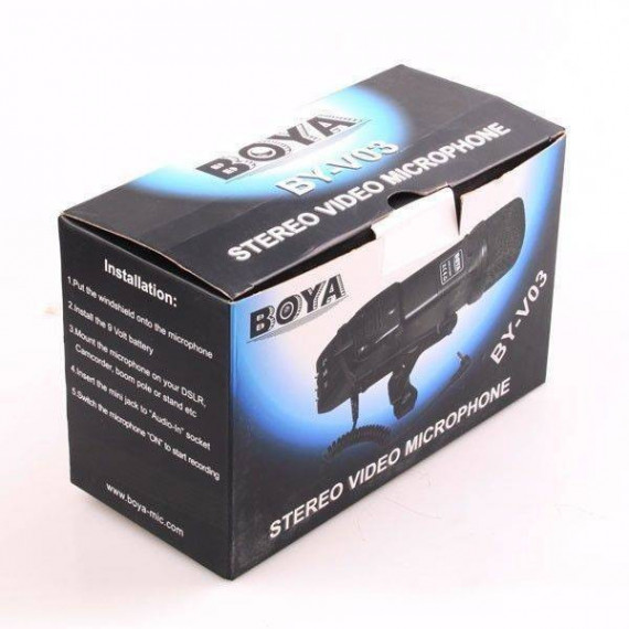 BOYA Microfono Estero BY-V03 - Guanxe Atlantic Marketplace