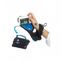 Miggö Grip & Wrap Mini Camaras Compactas (azul/negro)  MIGGO