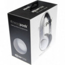BOOMPODS Auricular Headpod Mifi Blanco con Micro y Funda