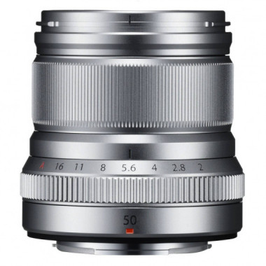 FUJIFILM Objetivo Xf 50MM F/2 R Wr Plata