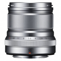 FUJIFILM Objetivo Xf 50MM F/2 R Wr Plata