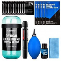 VSGO Kit de Limpieza (especial Viaje) DKL-15B Azul