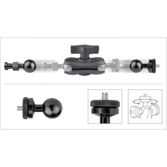 KUPO KS400 Rotula/cabeza de Bola Con/hex - Guanxe Atlantic Marketplace