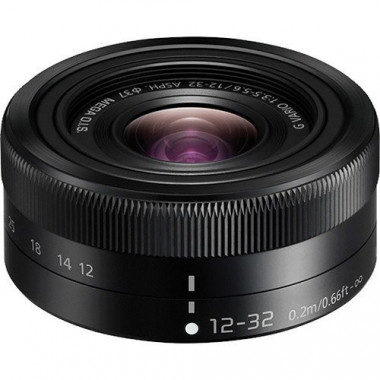 PANASONIC Lumix Vario 12-32MM F/3.5 - 5.6 G  Negro