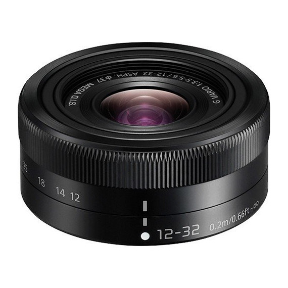 PANASONIC Lumix Vario 12-32MM F/3.5 - 5.6 G  Negro