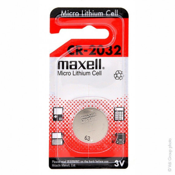 MAXELL Pila de Boton CR2032