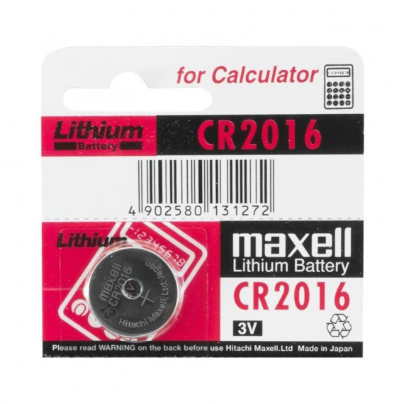 MAXELL Pila de Boton CR2016