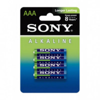 SONY Pilas Alcalinas 444  LR-03