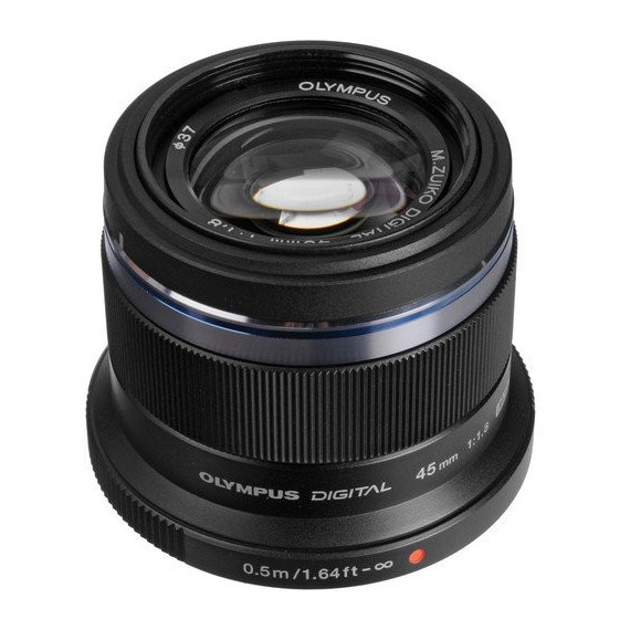 OLYMPUS M Zuiko 45MM F1.8  Digital Negro