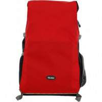 ROLLEI Mochila Traveller Canyon L 35 L Sunset Negro/rojo