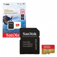 SANDISK  Micro Sdhc Extreme  32 Gb 100M/BS