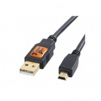TETHERTOOLS Cable Mini USB a USB 2.0 4,6M Negro