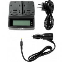 JUPIO JDC0010 Cargador Doble + Placas Intercambiables