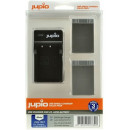 JUPIO 2 Baterias BLS-5/PS-BLS50 1210MAH  Olympus + Kit Cargador USB (COL1004)
