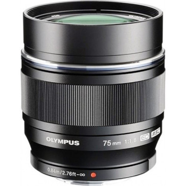 OLYMPUS 75MM 1: 1.8 Msc Ed Micro 4/3 Negro
