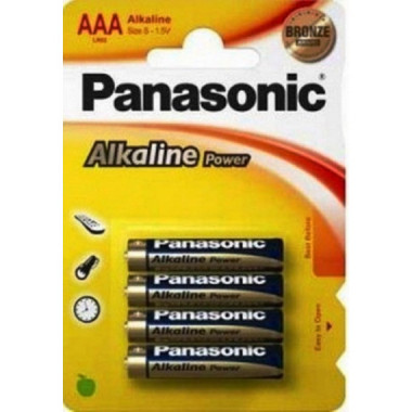 PANASONIC LR3 Aaa Pack 4 Pilas Alcalinas
