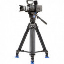 BENRO BV6PRO Tripode Video Doble Aluminio
