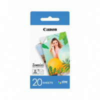 CANON Zink Papel Fotografico ZP2030  20 Hojas