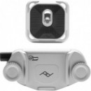 PEAK DESIGN Capture Clip V3 con Zapata Plata