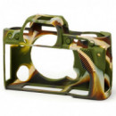 EASYCOVER Funda Protectora Fuji XT-3CAMUFLAJE (incluye Protector de Pantalla Lcd)