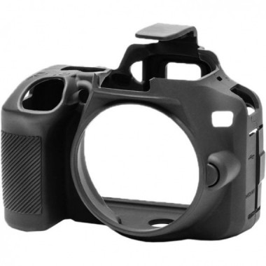 EASYCOVER Funda Protectora para la Nikon D3500 Negra (incluye Protector de Pantalla Lcd)