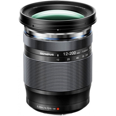 OLYMPUS M ZUIKO ED 12-200 F3.5-6.3 NEGRO