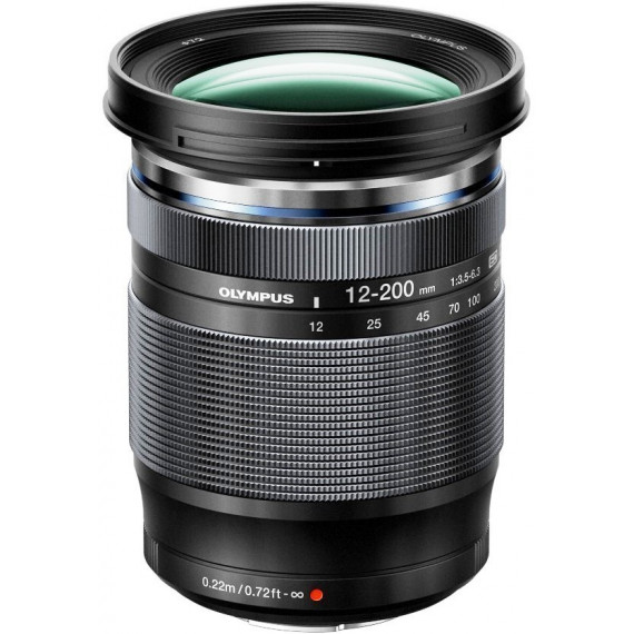 OLYMPUS M Zuiko Ed 12-200 F3.5-6.3 Negro