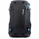 F-STOP  Mochila  FST-U160 Ultraligera - Kashmir Ul - Negro/ Malibu (azul)