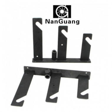 NANGUANG Soporte  Fondos/ Triple Gancho para Pared y Pies NG-M003S