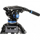 BENRO Tripode Aluminio Video con Cabezal S6 Pro