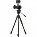 BENRO Tripode Aluminio Video Kit con S4 Pro Ref. A2573FS4PRO