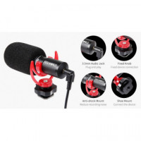 FEELWORLD Vlog Microphone FM8