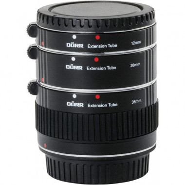 DORR Tubo de Extension 12/20/36MM P/nikon Af