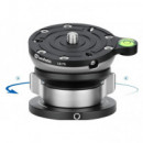 LEOFOTO Base Niveladora P/tripodes y Rotulas LB75