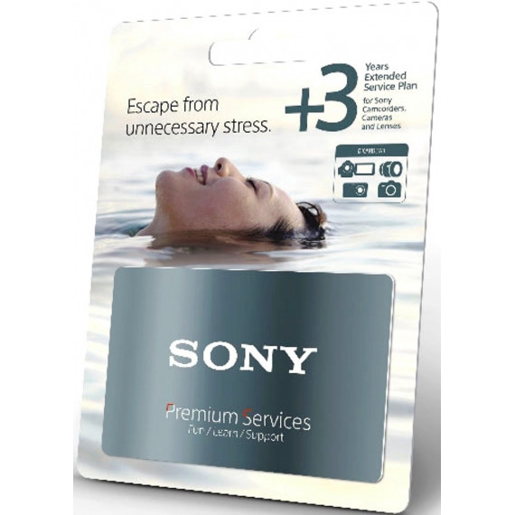 Scheda Di Garanzia Estesa Di 3 Anni SONY