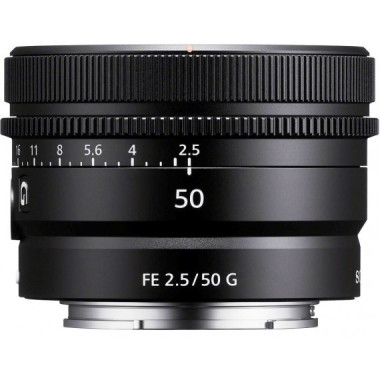 SONY 50MM F2.5G Prime Lens (SEL50F25G.SYX)