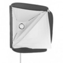 Lastolite (de Manfrotto) Hotshoe Ezybox 54X54CM.  LLLR2462JM (edicion Joe Mc Nally)  MANFROTTO