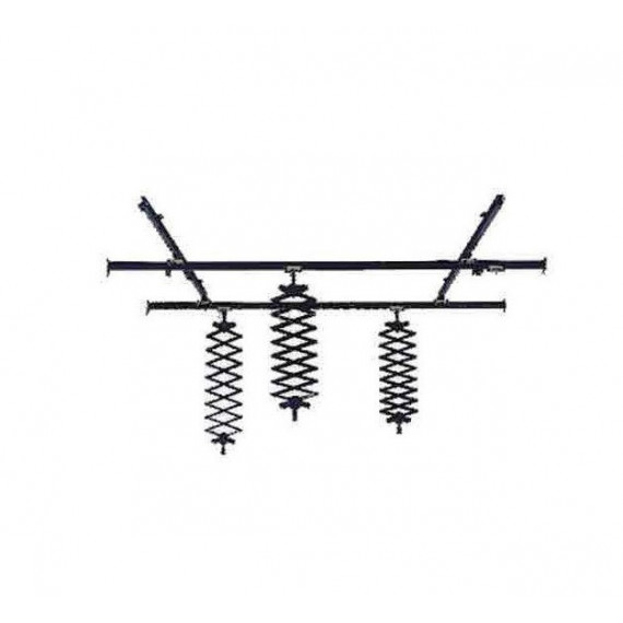 NANLITE Kit Railes de Techo 3X3 con 4 Pantografos