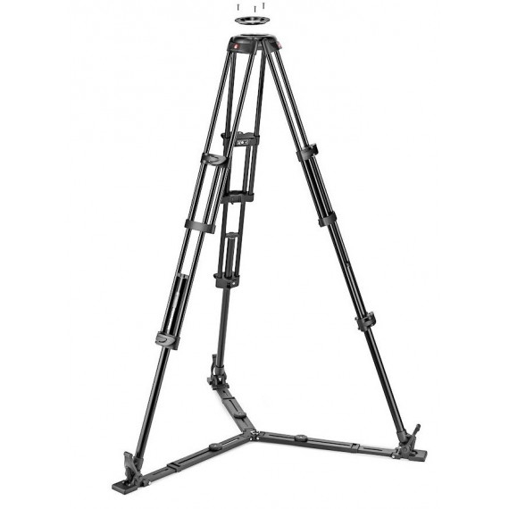 MANFROTTO Tripode de Video Twin Alumino Estabilizador. Mvttwinga