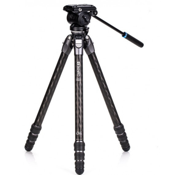 BENRO Tripode Tortoise 34CLV Carbono + S4PRO Rotula