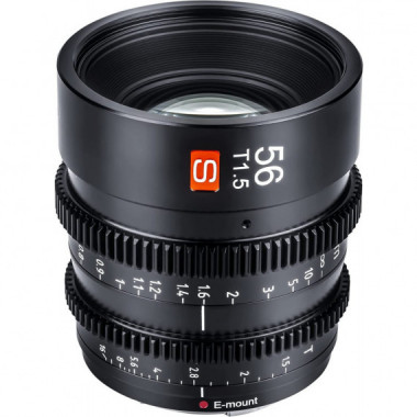 VILTROX Cinematic Mf 56 Mm T1.5 - Objetivo de Cine Sony E-mount